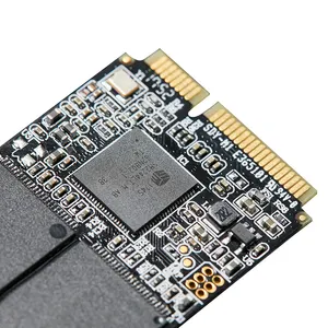 Envío Gratis msata Mini PCI-E exprés tarjeta SATAII MLC SSD mSATA 120GB de tamaño medio ssd