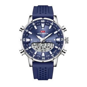 Orologi al quarzo da <span class=keywords><strong>uomo</strong></span> Kat-Wach, originali, impermeabili, di alta qualità, orologio nero da <span class=keywords><strong>uomo</strong></span>, <span class=keywords><strong>regalo</strong></span> per papà, orologi da <span class=keywords><strong>uomo</strong></span> - Product Image 5