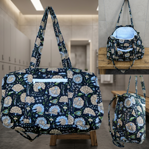 Lot de 3 pochettes bohèmes en tissu de coton à imprimé fraises, avec fermeture éclair et poignée, petite capacité, idéales pour les voyages - Product Image 2