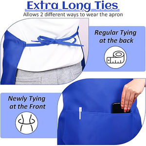 Capa de Peluquería Impermeable al por Mayor, Capa de Peluquería <span class=keywords><strong>para</strong></span> Salón de Uñas, Limpieza de Peluquería, Bordado Personalizado, Impresión de Logotipo, Bata de Barbero, Delantal de Barbero - Product Image 4