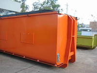 Benne à ordures de construction pour le recyclage des déchets Crochet de levage Bac empilable Conteneur Machines de traitement des déchets