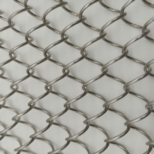 Kim loại dệt dây trang trí dệt dây lưới thép không gỉ chuỗi thư Rèm kim loại vải cho trần trang trí - Product Image 2