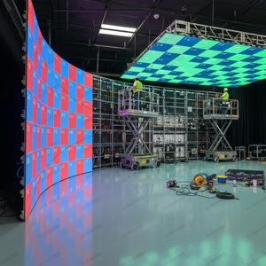 Raybo रेंटल इननोविजुअल सीरीज़ p2.97 की अगुवाई में इनडोर फोटोग्राफी स्टूडियो के लिए लचीला HD घुमावदार वाली वीडियो दीवार - Product Image 3