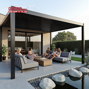 ซุ้มอ่างจากุซซี่ที่ถอดออกได้แบบพกพาศาลาสวนสีขาวสวนหลังบ้านสวนด้วยตนเอง - Product Image 1