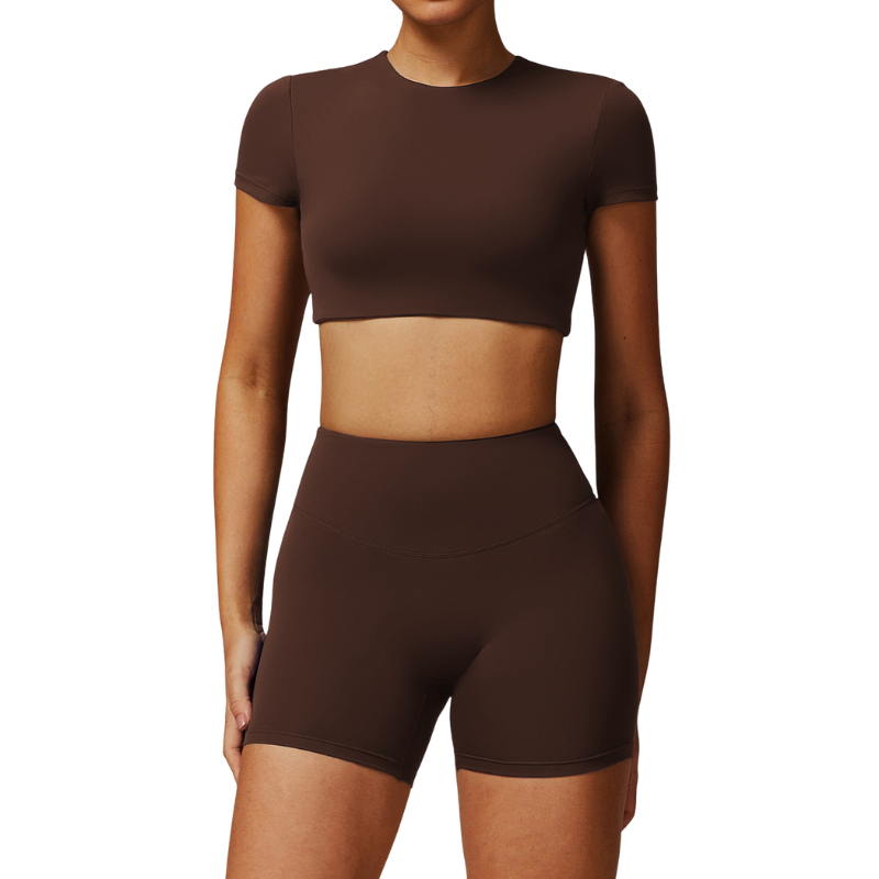 Coffee Top+Shorts