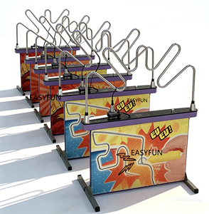 EASYFUN Factory Electric Dexterity Real Life <span class=keywords><strong>Escape</strong></span> Room Prop Skill Buzz Wire Challenge Mega Reaction Buzz Wire <span class=keywords><strong>Game</strong></span> Giant - Product Image 1