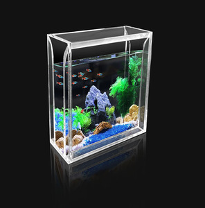<span class=keywords><strong>Acrylic</strong></span> bể cá nhỏ trong suốt bình nhỏ cho hoa sắp xếp nước chăn nuôi đồ trang trí cho phòng khách Rack hiển thị - Product Image 1