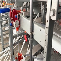 Système de cages à poulets automatiques de type H pour élevages avicoles commerciaux, équipement d'élevage de poulets de grande capacité