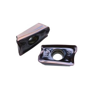 Plaquettes de fraisage en carbure à émbout carré haute performance AOMT123608PEER-M, revêtement PVD, OEM, pour acier inoxydable et fonte, marque ACME - Product Image 4