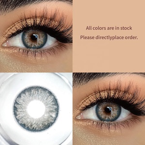Lentes de Contacto de Color Verde Grisáceo Más Vendidas al por Mayor, Lentes de Contacto Semestrales con Graduación Más Vendidas para Mujeres del Este - Product Image 6