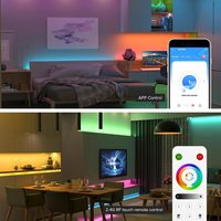 Controlador Inteligente SP630E con APP para Tiras LED RGB RGBIC CCT de 5V-24V, Efecto de Agua Corriente, Secuencial y Lineal