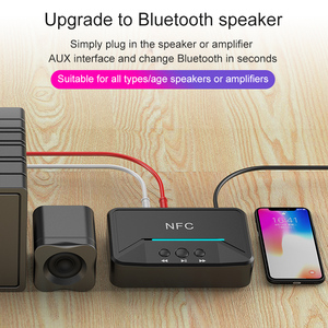 BT200 NFC <span class=keywords><strong>Bluetooth</strong></span> RCA <span class=keywords><strong>Receiver</strong></span> 5.0 3.5 Mm Jack AUX Stereo Không Dây Bộ Chuyển Đổi Âm Nhạc Cho Xe RCA <span class=keywords><strong>Bluetooth</strong></span> 5.0 Âm Thanh - Product Image 4