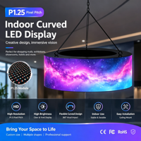 Écran LED d'intérieur KENSUN P1.25 à pixels fins, mur vidéo LED couleur pour applications de conférence et haut de gamme