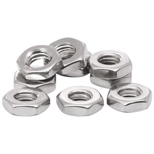 ASTM a276m Duplex 2205 <span class=keywords><strong>F51</strong></span> s32205 din439 iso4035 Hex mỏng <span class=keywords><strong>Nut</strong></span> Hex mứt <span class=keywords><strong>NUT</strong></span> - Product Image 2