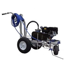 Máy kẻ vạch đường bằng khí nén đẩy tay SW-5D, máy đánh dấu đường bằng sơn lạnh, máy vẽ vạch kẻ đường bãi đậu xe - Product Image 4