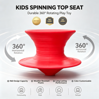 Fauteuil pivotant Happy Spinning Chair - Cheval à bascule en métal pour la maison, le bureau, l'appartement, la garderie et l'école, disponible en plusieurs couleurs
