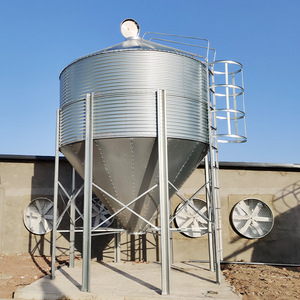 Silo d'alimentation en acier galvanisé <span class=keywords><strong>pour</strong></span> l'élevage de poulets, solutions d'élevage porcin et avicole, construction de lignes d'alimentation agricoles et stockage - Product Image 6
