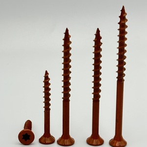 Tornillos para Terraza Ruspert de Tamaño Completo # Tornillos autorroscantes de cabeza plana avellanada de colores 10x2" 10x3 para madera, tornillos Torx T20 T25 para terraza - Product Image 2