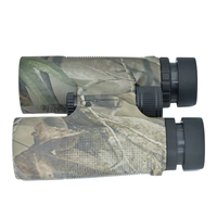 Nouvelle Jumelle d'Observation des Oiseaux 10x42 BAK4 Étanche Quotidienne avec Mise au Point Centrale, Revêtement de Lentille FMC, Haute Clarté, Camouflage Vert
