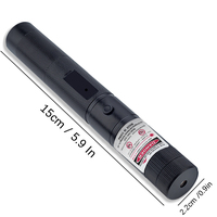 Pointeur laser vert, stylo à ligne droite, pointeur laser portable, allume-feu, pointeur laser