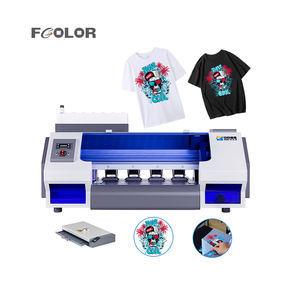 Fcolor-máquina de impresión de película de mascotas, Mini A3, rollo a rollo, 30CM, con 2 cabezales de impresión XP600 para transferencia térmica de camisetas - Product Image 2