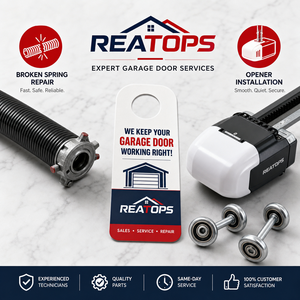Cartes de visite personnalisées pour entreprises de services de portes de <span class=keywords><strong>garage</strong></span>, flyers imprimés pour la génération de prospects résidentielles locales - Product Image 4