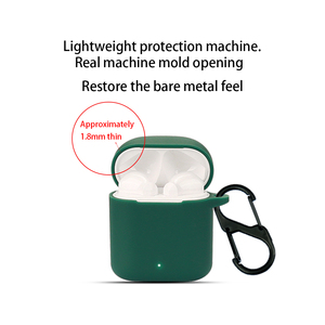 Funda protectora de goma de silicona personalizable para <span class=keywords><strong>Baseus</strong></span> w09, accesorios para auriculares inalámbricos, funda para <span class=keywords><strong>airpods</strong></span> - Product Image 4