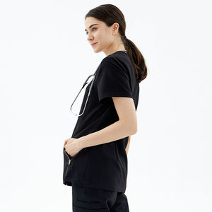 Uniformes de Hospital, Blusas Médicas Tejidas Ecológicas, Uniformes Médicos para Mujer de Talla Grande - Product Image 3