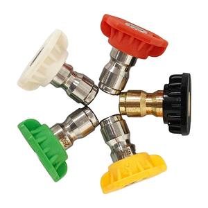 Boquillas para pistolas de agua, conector rápido y fácil, punta pulverizadora, cabezal pulverizador, boquillas de chorro metálicas, boquilla pulverizadora para lavado - Product Image 2