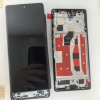 Écran OLED haute définition de 6,67 pouces pour téléphone portable, assemblage numériseur d'écran avec cadre pour Huawei HONOR 70