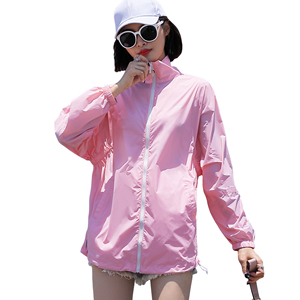 Veste à manches longues pour femmes, grande taille, <span class=keywords><strong>vêtement</strong></span> respirant, Protection solaire, veste pour le cyclisme, la randonnée, UPF50 + - Product Image 1