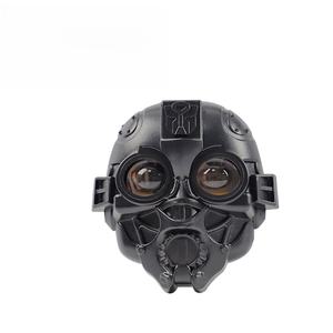 Feux de moto LED Skull 12V~24V 6000K, double couleur blanc/jaune, phare antibrouillard, feux de conduite MINI à 3 lentilles - Product Image 5