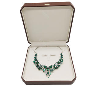 Luxury Necklace <b>Jewelry</b> Packaging <b>Boxes</b> <b>Jewelry</b> <b>Gift</b> Box Design Pu Leather Pendant <b>Jewelry</b> Case - Product Image 2