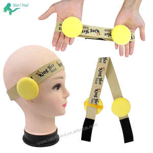 Diadema elástica ajustable con logotipo personalizado para peluca, banda protectora para la oreja, para fijar la peluca <span class=keywords><strong>frontal</strong></span>. - Product Image 3