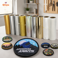 Rouleaux de film de transfert Qinyu en silicone haute élasticité pour impression UV 3D TPU 0,3/0,5 mm pour tissus vestimentaires et patchs de t-shirts imprimés par UV