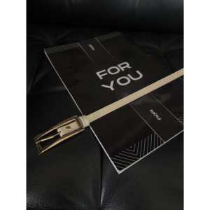 Ceinture fine Fiori avec boucle à ardillon dorée en alliage, style décontracté pour vous - Product Image 2