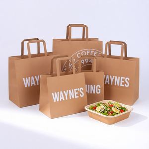Bolsas de Papel para Shawarma Resistentes a la Grasa, de Doble Capa, Tamaño Personalizado, para Transporte Seguro de Alimentos - Product Image 5