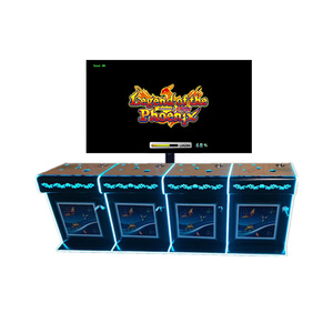 Table de jeu vidéo d'arcade Ocean King 3 Plus <span class=keywords><strong>Legend</strong></span> <span class=keywords><strong>of</strong></span> <span class=keywords><strong>the</strong></span> <span class=keywords><strong>Phoenix</strong></span>, logiciel pour 4 joueurs, table de jeu en métal, version anglaise - Product Image 1