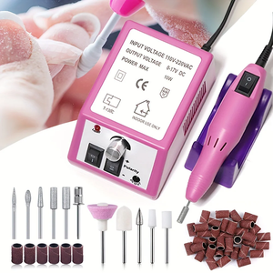 Taladro Eléctrico Profesional para Uñas de 20000 RPM, Lima Eléctrica sin Escobillas, Portátil, para Pedicura, Regalo, Fabricado en Reino Unido y EE. UU., Acero de Carburo, Plástico - Product Image 3