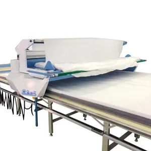 knitted fabric cutting machine cloth spreader curtain fabric cutting table fabric spreading and cutting machine for tube knit