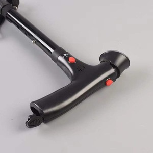 Bastón de Senderismo Ajustable de Aleación de Aluminio con Luz LED y Alarma para Excursiones al Aire Libre - Product Image 2