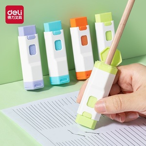 Sacapuntas y Borrador Deli 2 en 1 VP211, Combinación Manual de Plástico para Estudiantes - Product Image 2