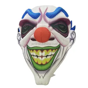 Hot Sales Inflatable Skeleton Head Halloween Inflatable Skull Balloon with Light