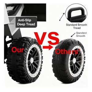 Coche de Empuje para Bebés, Carro de Juguete con Cuerpo de Plástico y Ruedas Suaves, para Niños Pequeños, con Soporte de Manija, Entretenimiento Interior y Exterior - Product Image 5