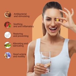 Suplementos Herbales OEM para la Salud Intestinal, Cápsulas con Fórmula de Magnesio, Berberina, Quercetina y Vitamina D para la Limpieza del Colon, Aptas para Mujeres Embarazadas - Product Image 3