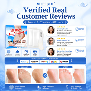 Patchs Apaisants pour les Pieds aux Extraits Végétaux, Répare les Pieds Rugueux et Secs, Masque Hydratant pour les Pieds, Personnalisation OEM/ODM en Usine - Product Image 6