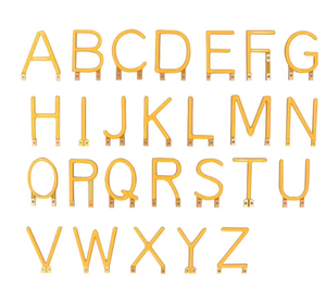 หลอดไฟ LED COB รูปตัวอักษรภาษาอังกฤษ DC3V หลากสี ขาว แดง เขียว น้ำเงิน ไดโอด ขั้ว <span class=keywords><strong>B22</strong></span> สำหรับตกแต่งงานปาร์ตี้ อุปกรณ์ DIY - Product Image 1