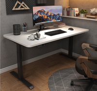 Support de bureau électrique évolutif pour la maison et le bureau, table de bureau électrique réglable en métal