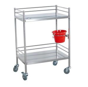Stainless Steel Hospital Medical <strong>Dressing</strong> Cart <strong>Trolley</strong> - Product Image 2