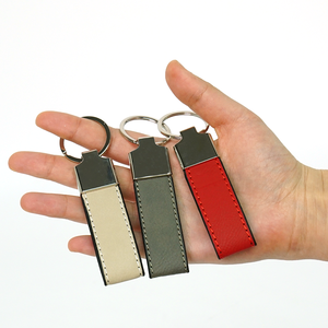 Portachiavi Promozionale a Doppio Lato in Pelle PU, Etichetta Portachiavi Promozionale per Regali Aziendali - Product Image 4